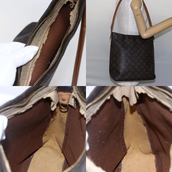 LOUIS VUITTON Monogram Looping GM Shoulder Bag M51145 LV Auth 148050 - Picture 15 of 15